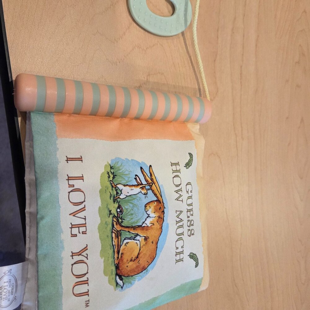 Guess How Much I Love You fabric book